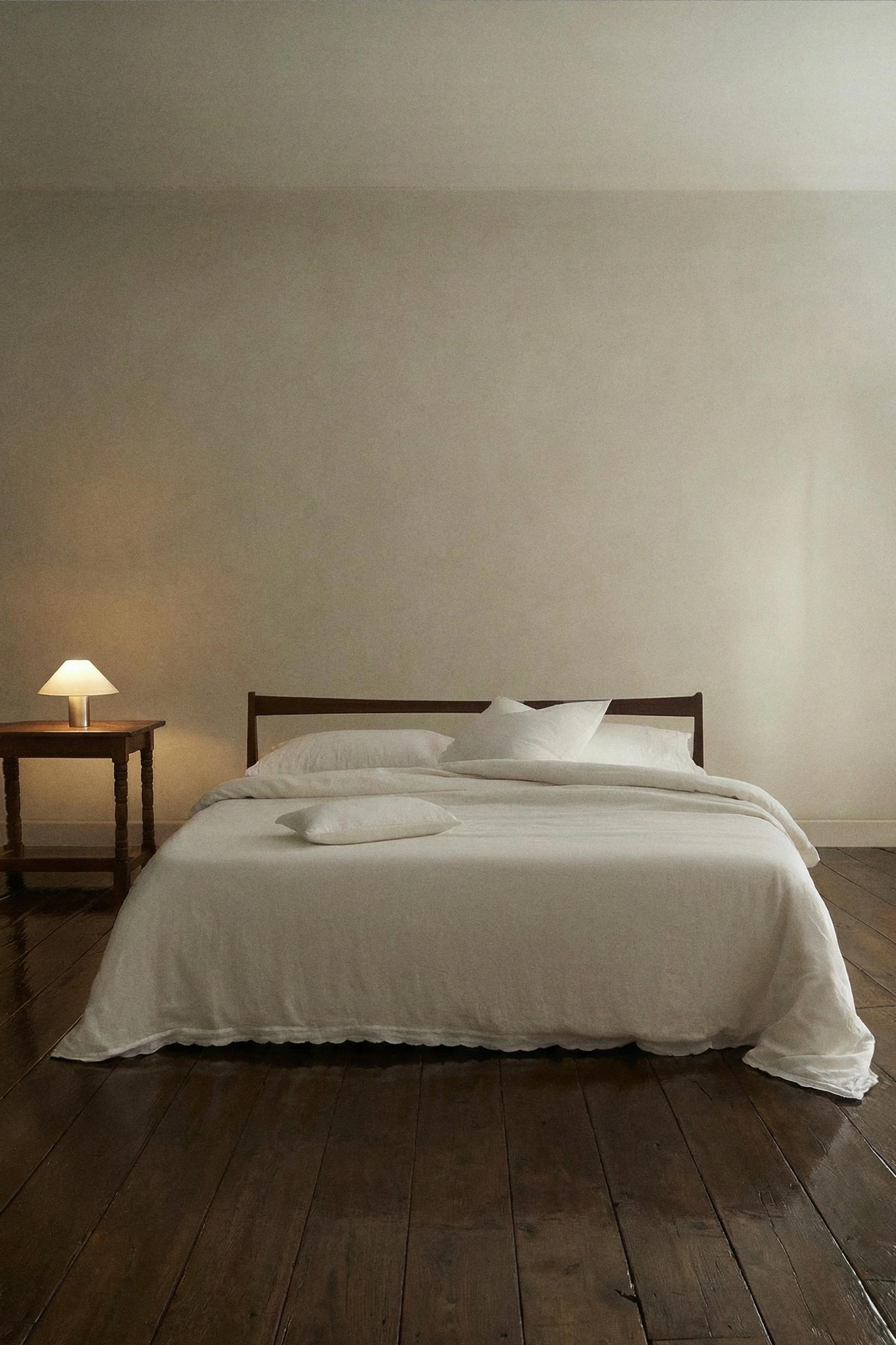 FADED LINEN DUVET COVER